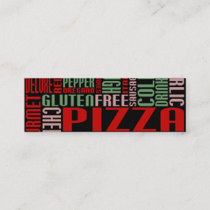 pizza (liten chatta) lojalitetskort