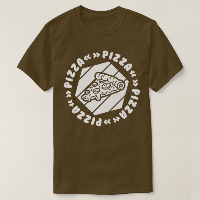 Pizza Lover Premium  T Shirt (Design framsida)