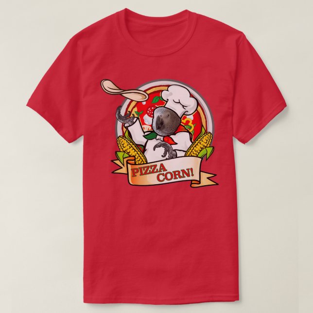 Pizza Maj T Shirt (Design framsida)
