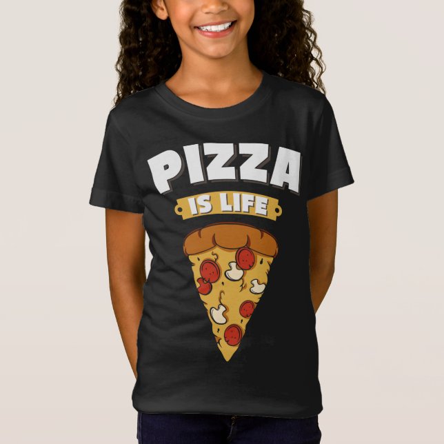 Pizza Makers Pizza är Life Pizza Party T Shirt (Framsida)