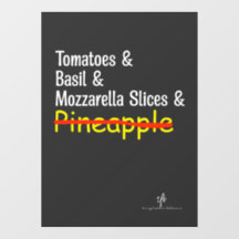 Pizza Margherita W/O Pineapple