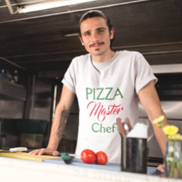 PIZZA Master Chef Vuxen T Shirt