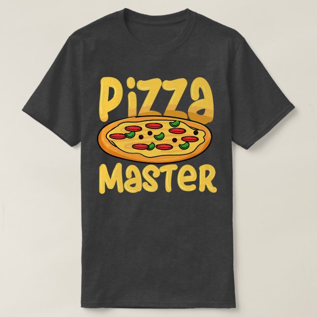 Pizza Master Funny Saying Pizza Maker Food 2188418 T Shirt (Design framsida)