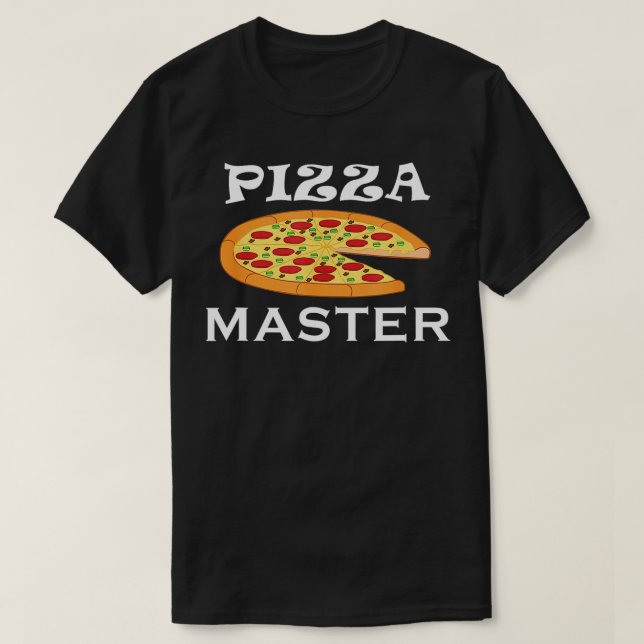 Pizza Master Hobby Pizza Chef Funny Say3500 T Shirt (Design framsida)