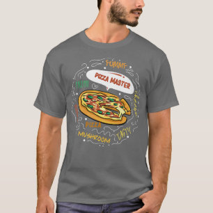 Pizza Master Italy Food Eating Pizza Premium 219 T Shirt