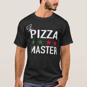 Pizza Master Pizza Chef italiensk bakad mat från p T Shirt