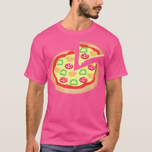 Pizza Med Svamp Peppar Pepperoni T Shirt