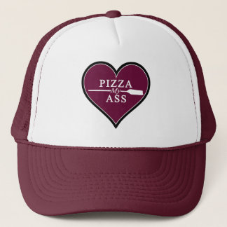 Pizza min hjärtahatt truckerkeps