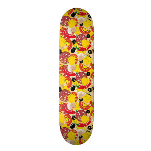 Pizza Mini Skateboard Bräda 18,5 Cm