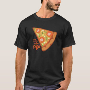 Pizza mitt liv t shirt