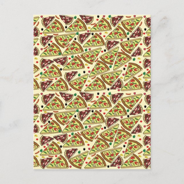 Pizza Mix Vykort (Framsida)