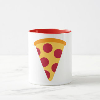 Pizza Mönster Emoji Coffee Mugg