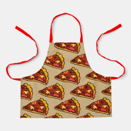 Pizza mönster Kids' Apron