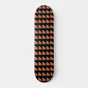 Pizza mönster mini skateboard bräda 18,5 cm