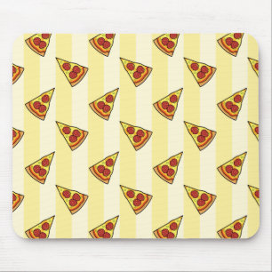 Pizza Mönster Mousepad Musmatta