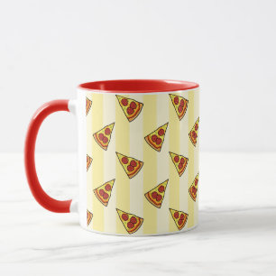 Pizza Mönster Mugg