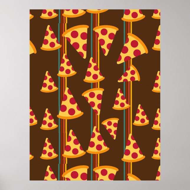 PIZZA MÖNSTER POSTER (Framsidan)