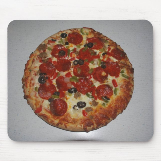 Pizza Mousepad Musmatta (Framsidan)