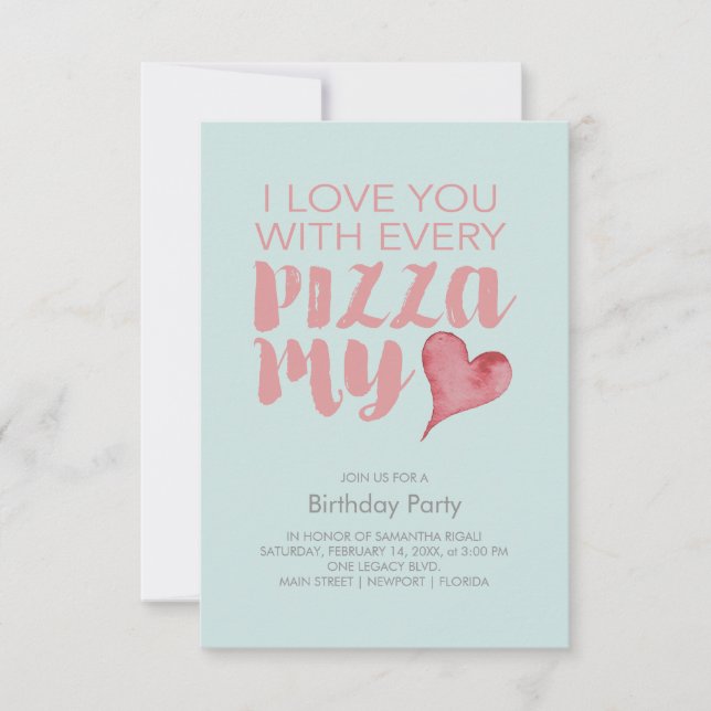 Pizza My Heart-Födelsedagsfesten (Framsida)