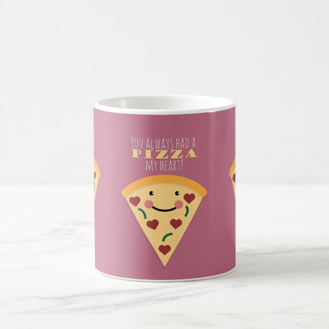 Pizza My Heart Kaffemugg (Center)