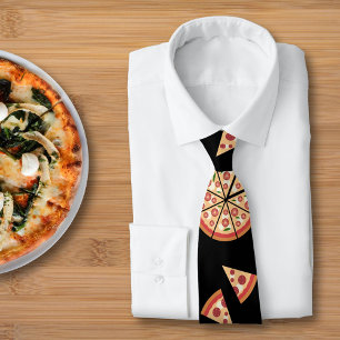 Pizza Neck Tie Slips
