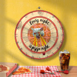 Pizza Night Cat Dart Board Darttavla<br><div class="desc">Pizza Night Cat Dart Board är en roligt som kompletterar din hemunderhållning. Gör en underbar gåva. Anpassa med din namnfras eller text eller lägg till ett eget foto.</div>