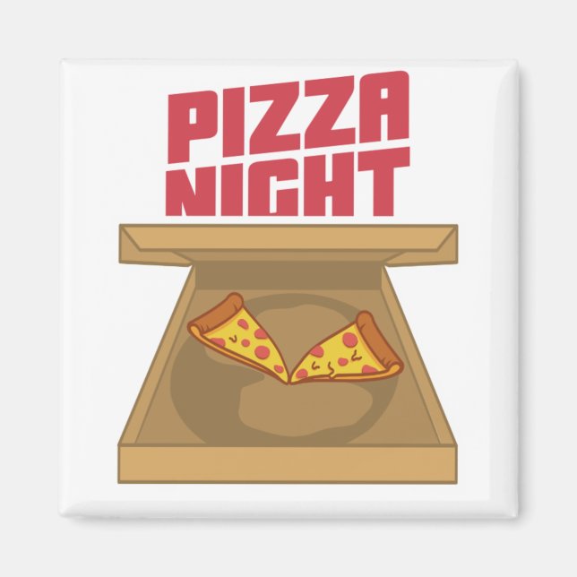 Pizza Night Magnet (Framsidan)