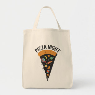 Pizza Night Space Tygkasse