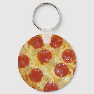 Pizza-nyckelkedja Nyckelring