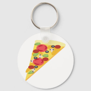 Pizza Nyckelring