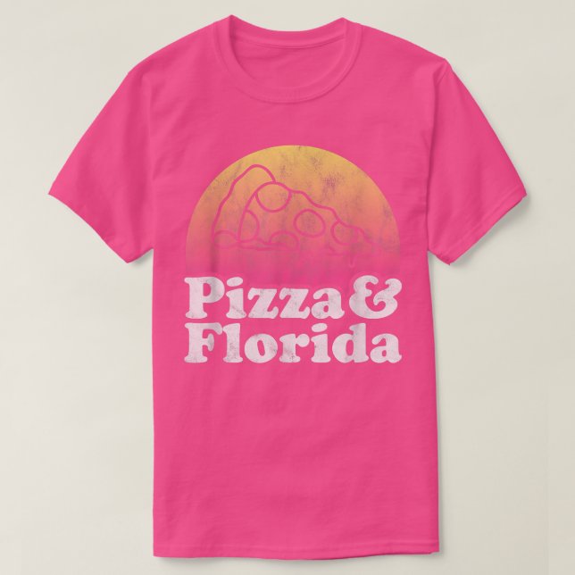 Pizza och Florida T Shirt (Design framsida)