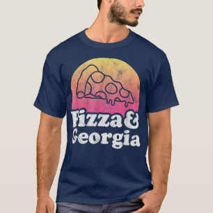 Pizza och Georgien T Shirt