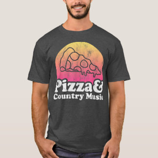 Pizza och Land Music T Shirt