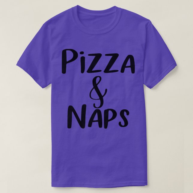 Pizza och Napsety Gift 14102955 T Shirt (Design framsida)