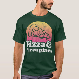 Pizza och porcupiner eller porcupin t shirt
