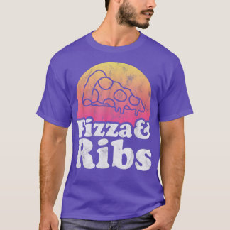 Pizza och Ribs T Shirt