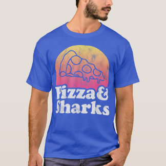 Pizza och Shark eller Shark T Shirt