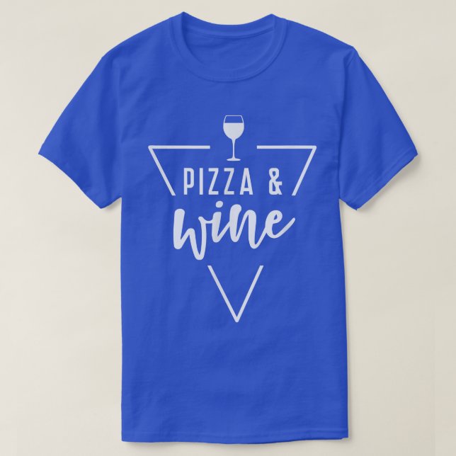 Pizza och Vin Bridesmaid Winery Napa Girls T Shirt (Design framsida)