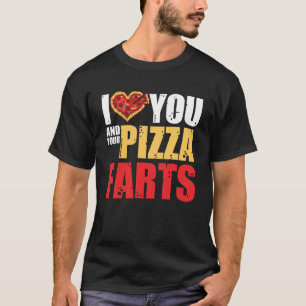 Pizza Ord I Kärlek du och Deine Pizza (tyska L T Shirt
