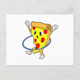 Pizza på Fitness med Fitnessdäck.PNG Vykort
