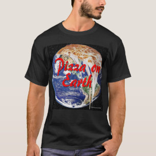 Pizza på jorden t shirt