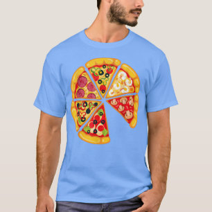 Pizza Paj & Slice Pappa och Son Matching Pizza Fat T Shirt