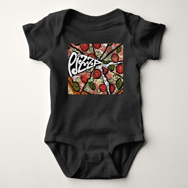 Pizza Paj T Shirt (Framsida)