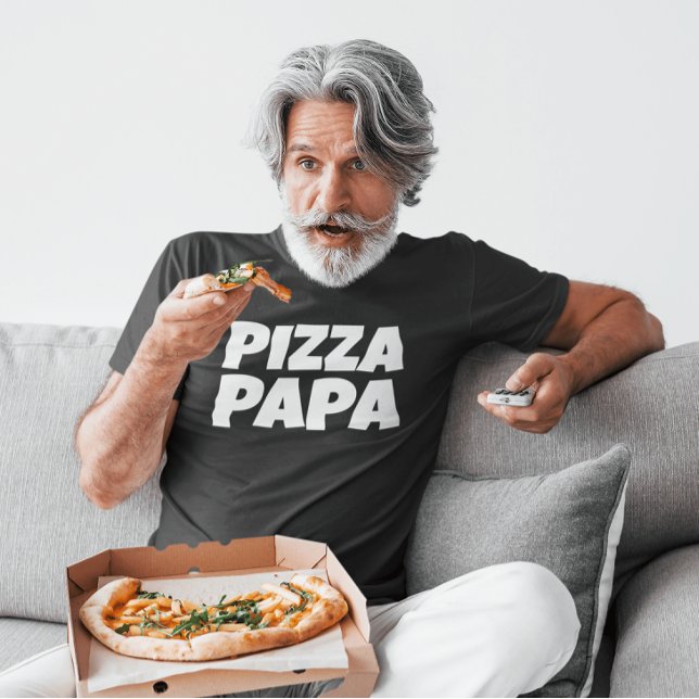 PIZZA PAPPA PAPPA FARS DAG T-SHIRT (Skapare uppladdad)