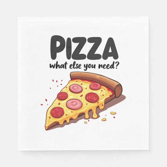 Pizza Pappersservett (Framsidan)