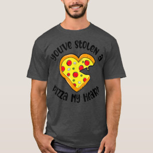 Pizza par matchande Valentine Gift för Pizza Lov T Shirt