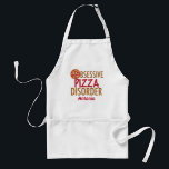 Pizza Parlor Monogram Pizzeria Chef Förkläde<br><div class="desc">Jag är galen för alla typer av pizza! Jag kärlek pepperoni och alla toppar för denna utsökta mat. Jag har en betungande pizzaoordning. En söt pizzagakycke för en pizza.</div>