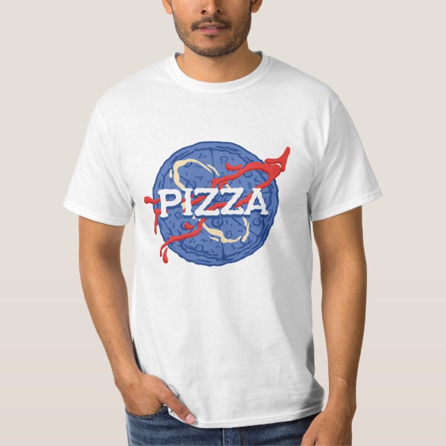 PIZZA PARODY MÖNSTER T SHIRT (Framsida)