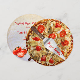 pizza party-inbjudan inbjudningar