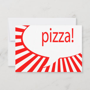 pizza party inbjudningar